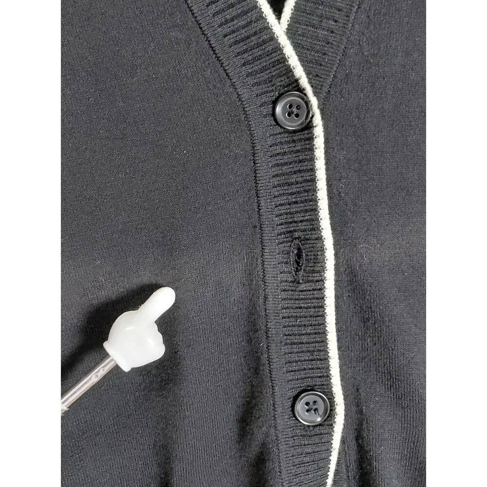 Banana Republic Pocket V-Neck Cardigan Sweater Women Size S